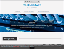 Tablet Screenshot of milleniumweb.es